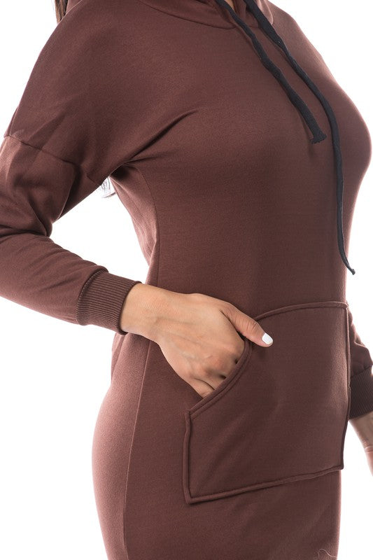 Tomgirl Comfy Hoodie Pockit Dress