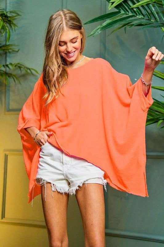 Letting Loose Kimono Sleeve Sweater
