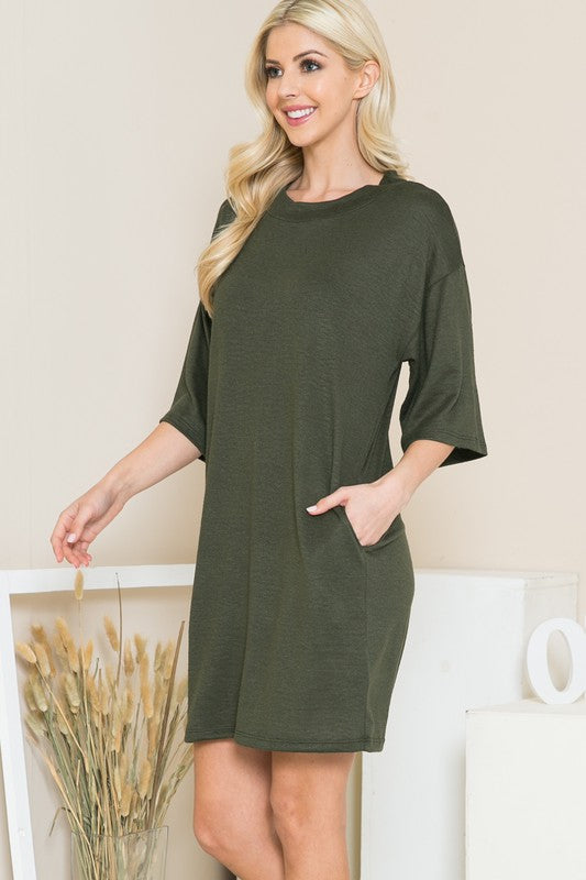 The Perfect Day Spring Sweater Dress