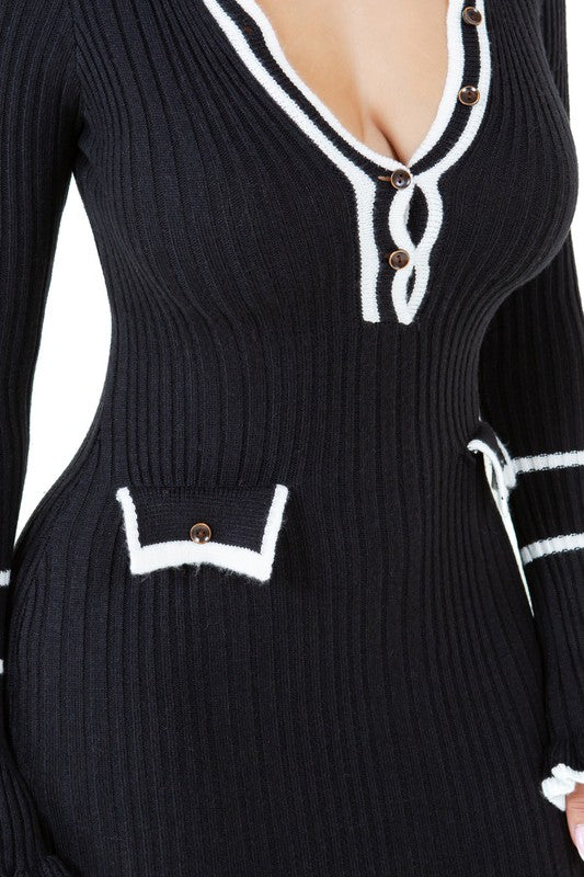 Pretti Bawse Long Maxi Knit Dress